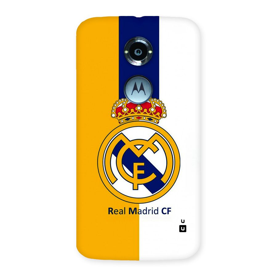 Real Madrid Back Case for Moto X2
