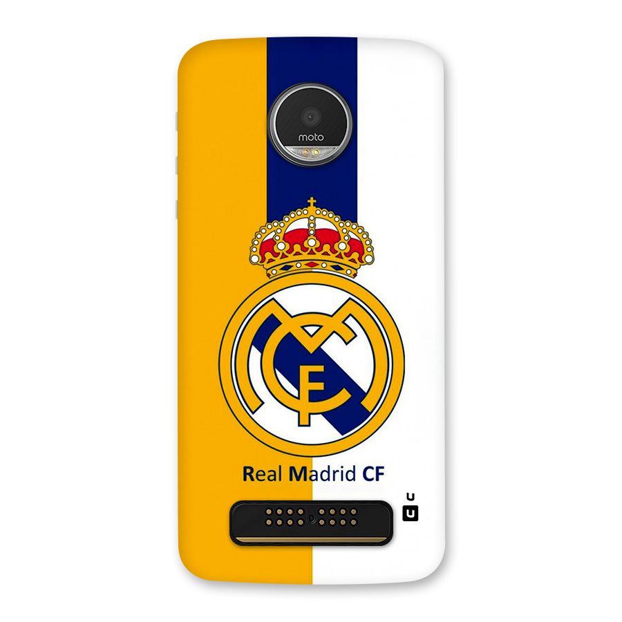 Real Madrid Back Case for Moto Z Play