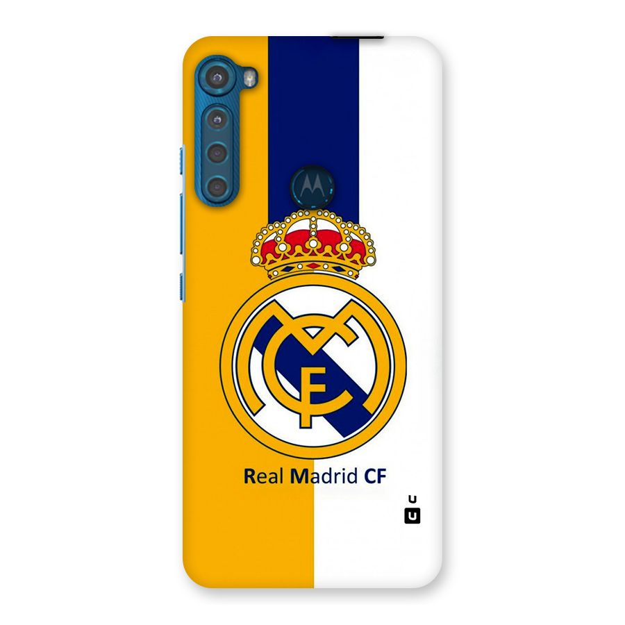 Real Madrid Back Case for Motorola One Fusion Plus