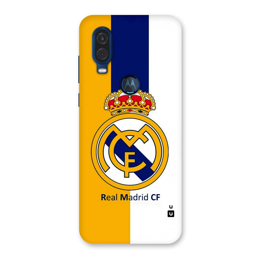 Real Madrid Back Case for Motorola One Vision