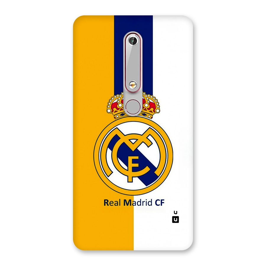 Real Madrid Back Case for Nokia 6.1