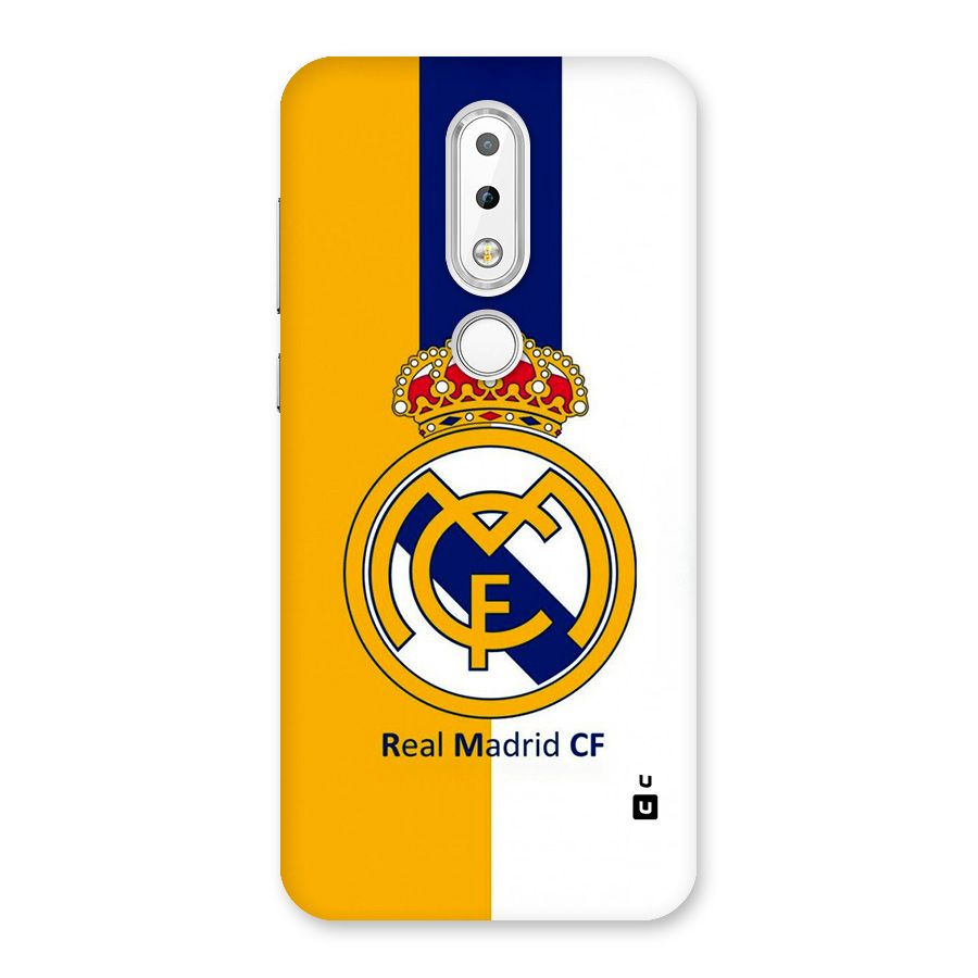Real Madrid Back Case for Nokia 6.1 Plus