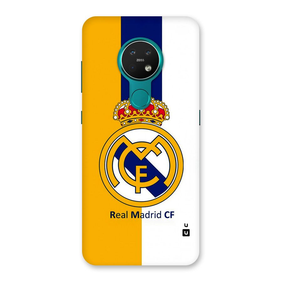 Real Madrid Back Case for Nokia 7.2