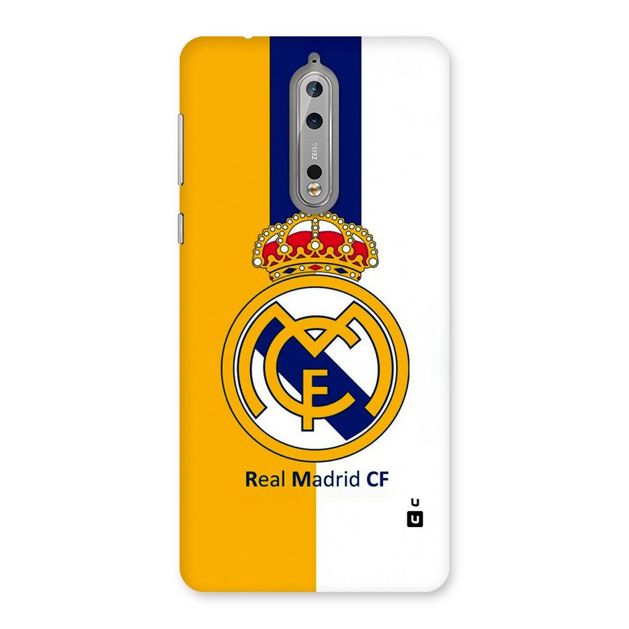 Real Madrid Back Case for Nokia 8