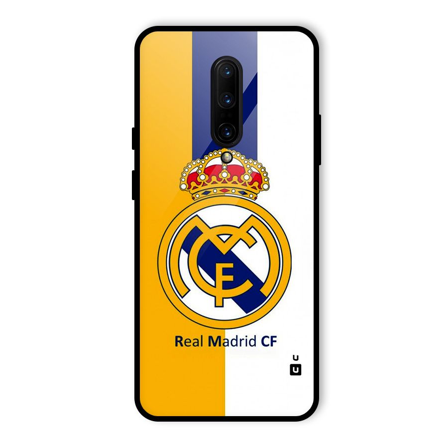 Real Madrid Glass Back Case for OnePlus 7 Pro