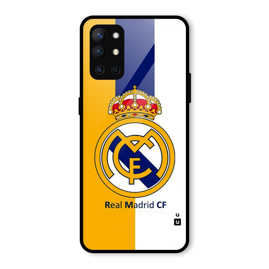 Real Madrid Glass Back Case for OnePlus 9R