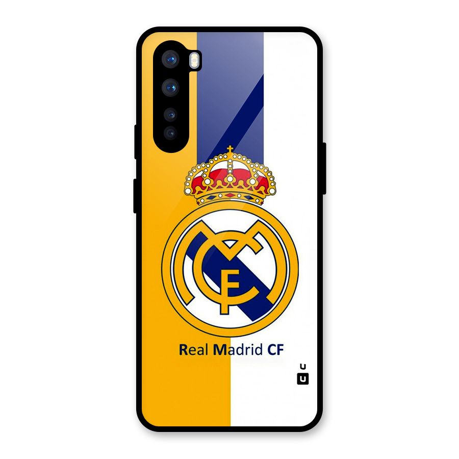 Real Madrid Glass Back Case for OnePlus Nord