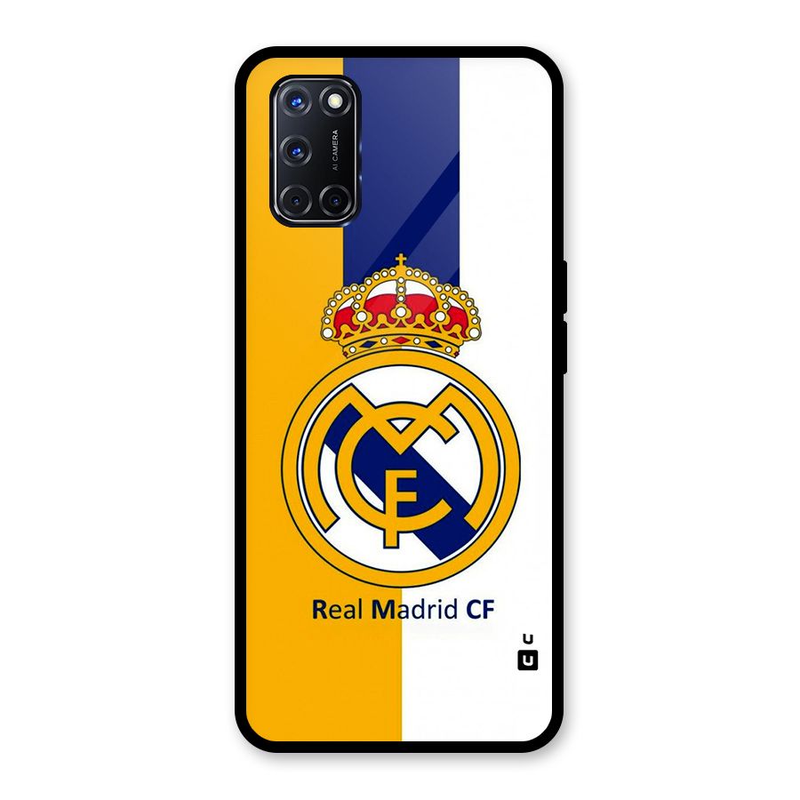 Real Madrid Glass Back Case for Oppo A52