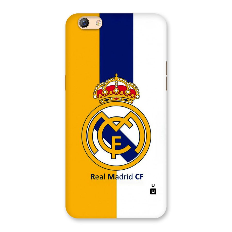 Real Madrid Back Case for Oppo F3 Plus