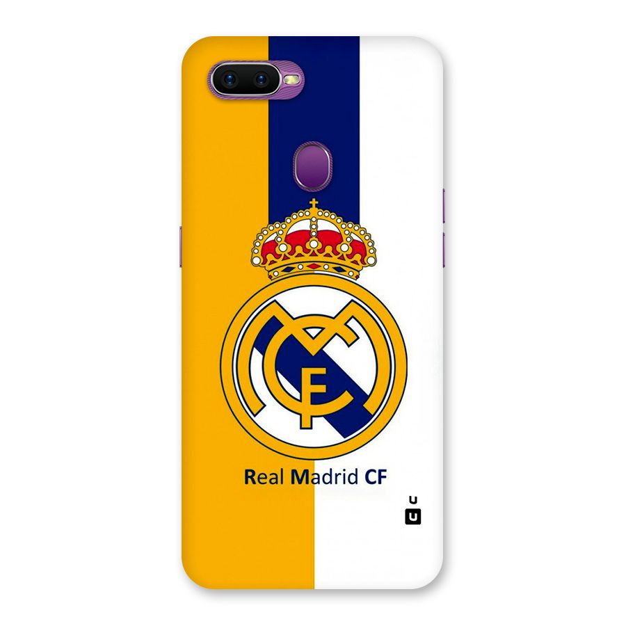 Real Madrid Back Case for Oppo F9