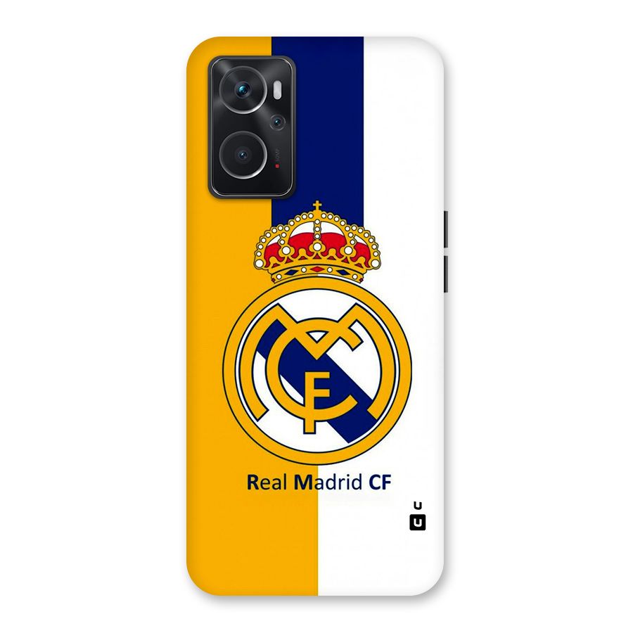 Real Madrid Back Case for Oppo K10 4G
