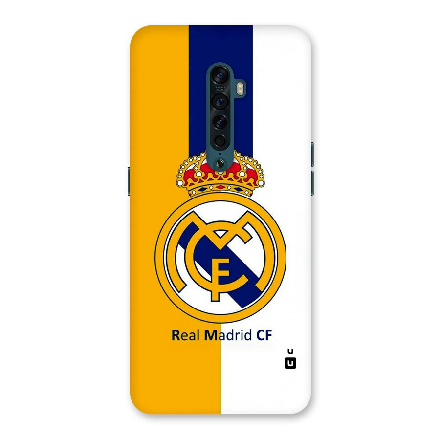 Real Madrid Back Case for Oppo Reno2