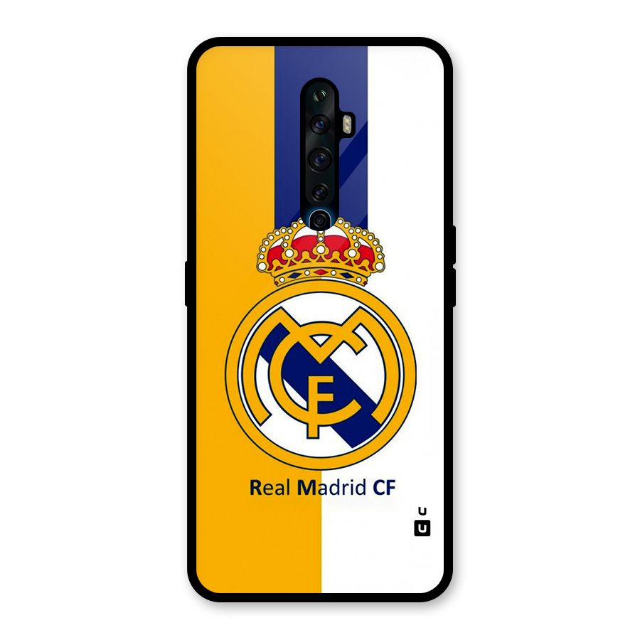 Real Madrid Glass Back Case for Oppo Reno2 Z