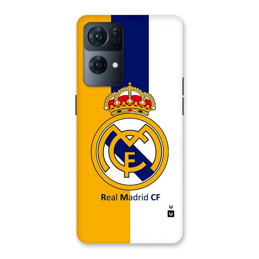 Real Madrid Back Case for Oppo Reno7 Pro 5G