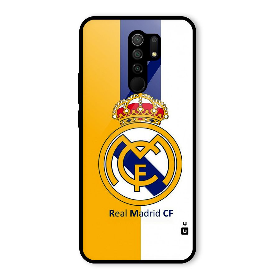 Real Madrid Glass Back Case for Poco M2