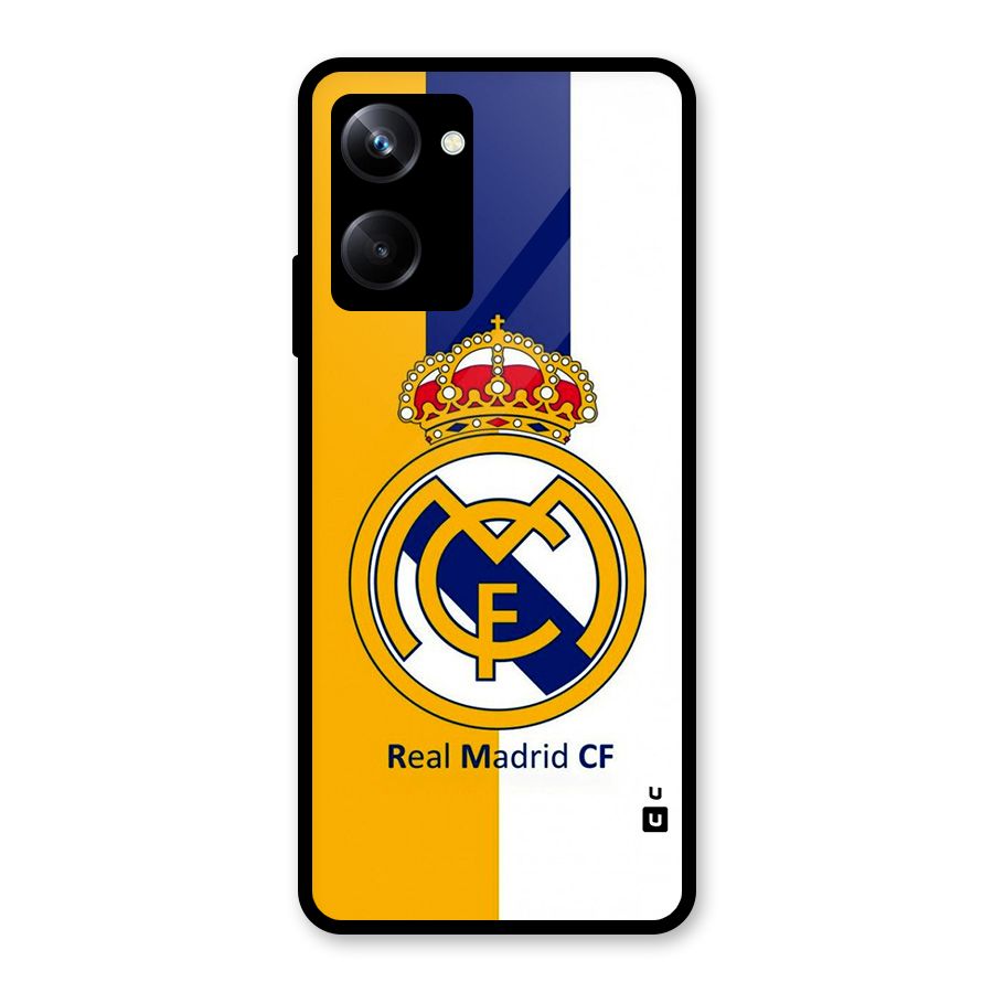 Real Madrid Glass Back Case for Realme 10 Pro