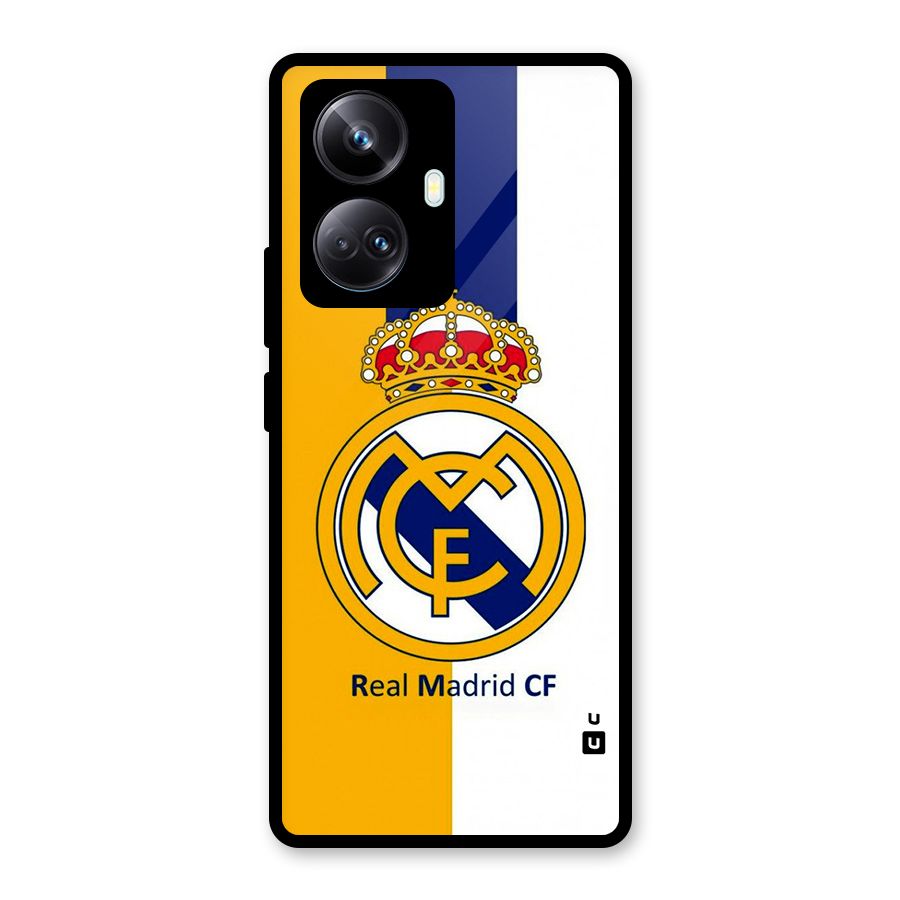 Real Madrid Glass Back Case for Realme 10 Pro Plus