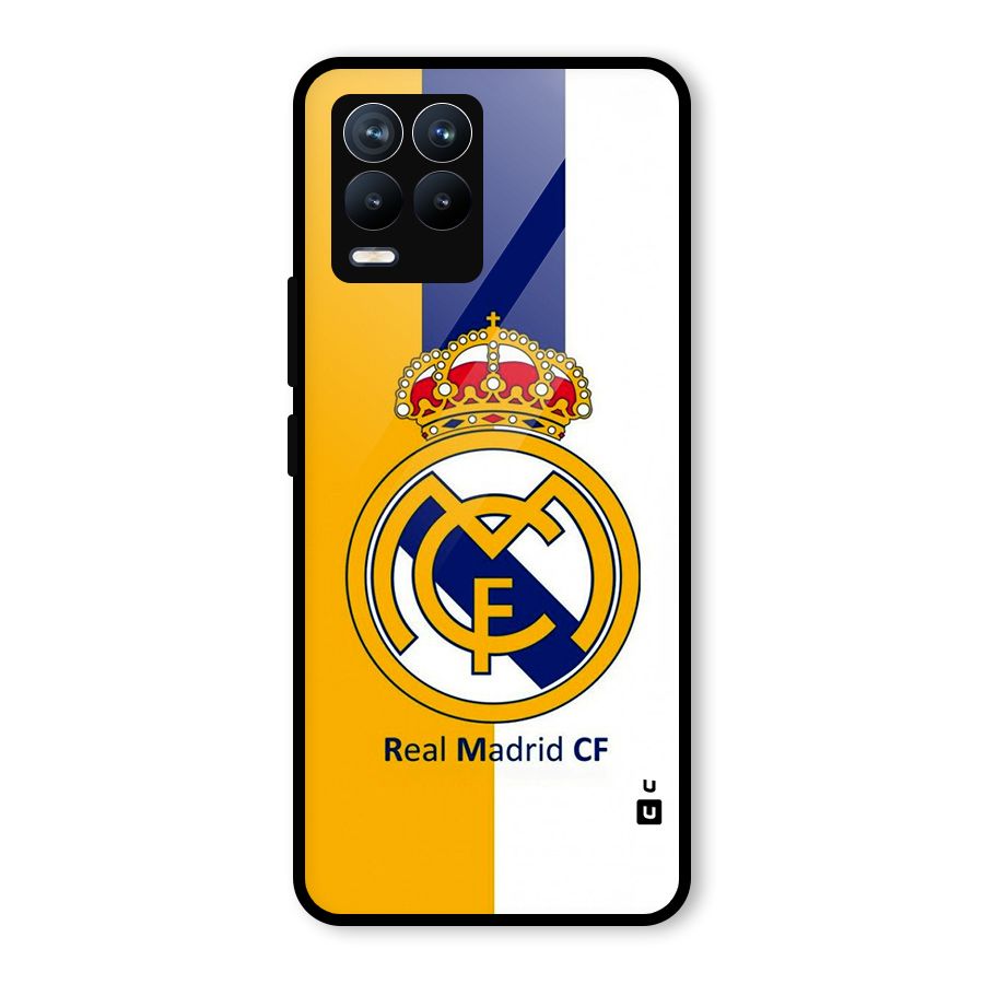 Real Madrid Glass Back Case for Realme 8 Pro