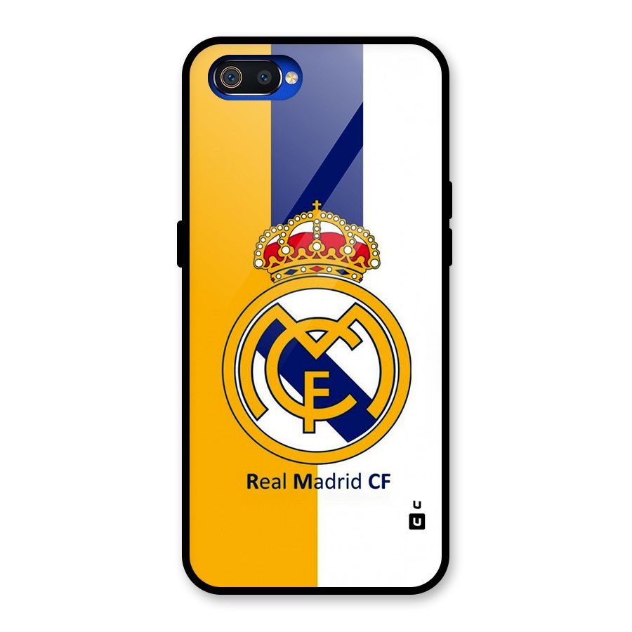 Real Madrid Glass Back Case for Realme C2
