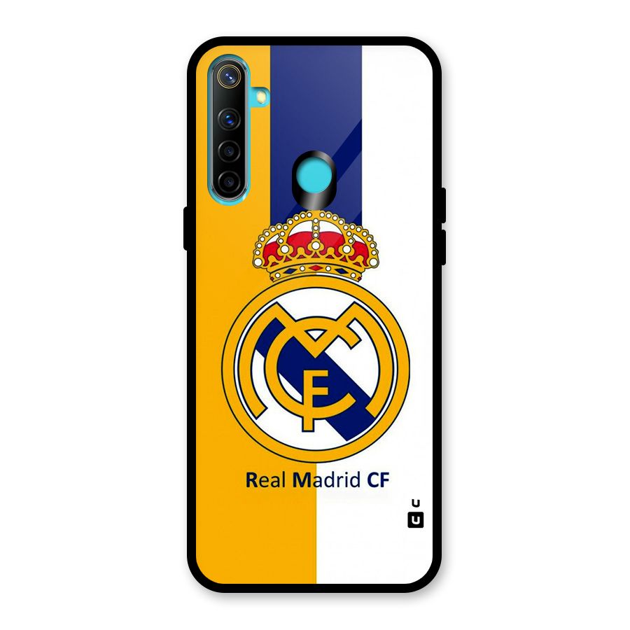 Real Madrid Glass Back Case for Realme Narzo 10