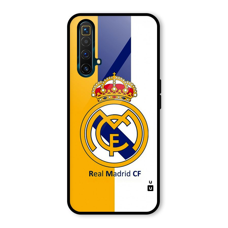 Real Madrid Glass Back Case for Realme X3