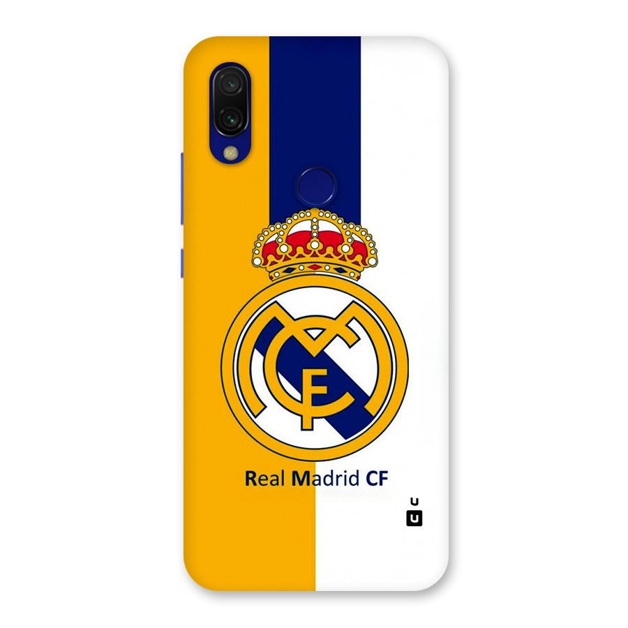 Real Madrid Back Case for Redmi 7