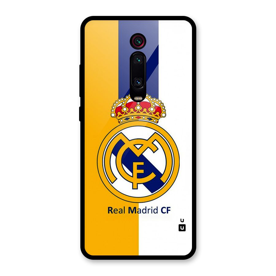 Real Madrid Glass Back Case for Redmi K20