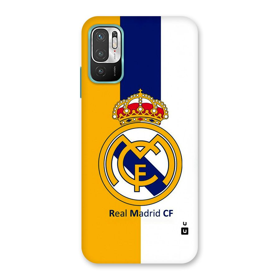 Real Madrid Back Case for Redmi Note 10T 5G