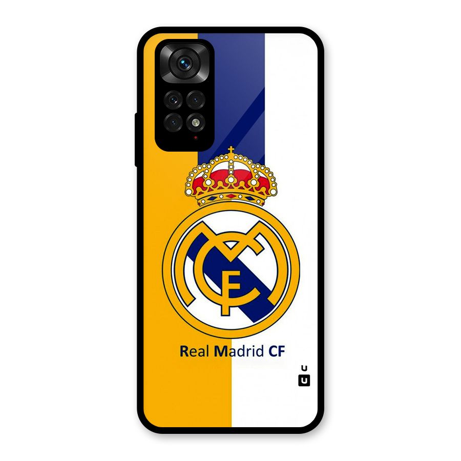 Real Madrid Glass Back Case for Redmi Note 11