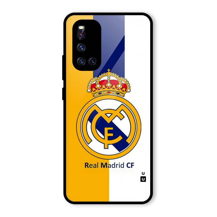 Real Madrid Glass Back Case for Vivo V19