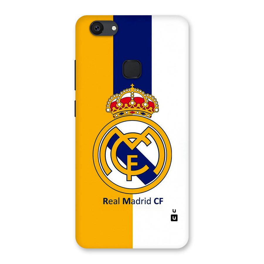 Real Madrid Back Case for Vivo V7 Plus