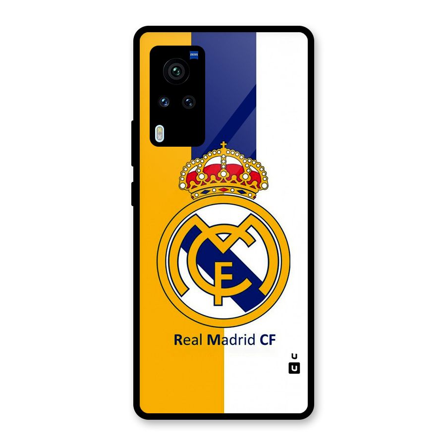 Real Madrid Glass Back Case for Vivo X60 Pro