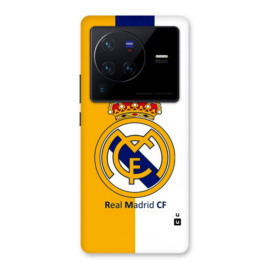 Real Madrid Back Case for Vivo X80 Pro