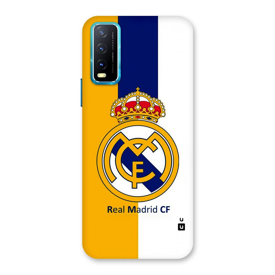 Real Madrid Back Case for Vivo Y20G
