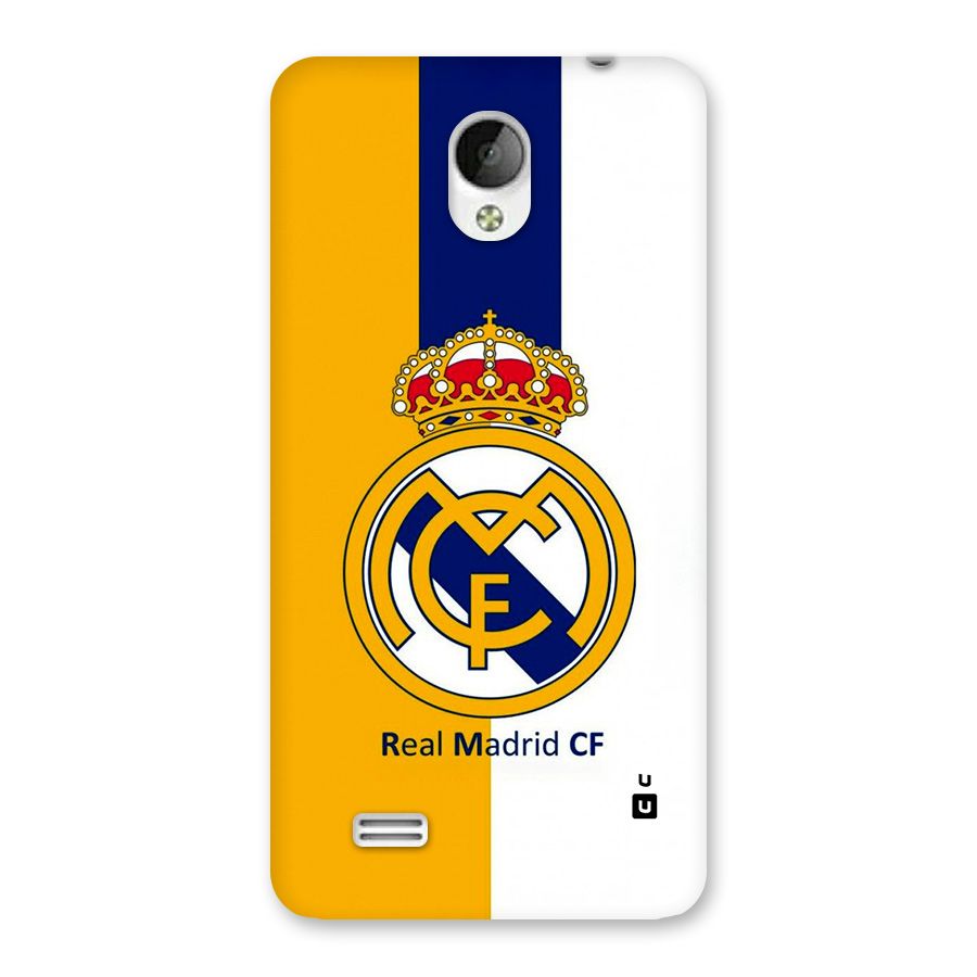 Real Madrid Back Case for Vivo Y21