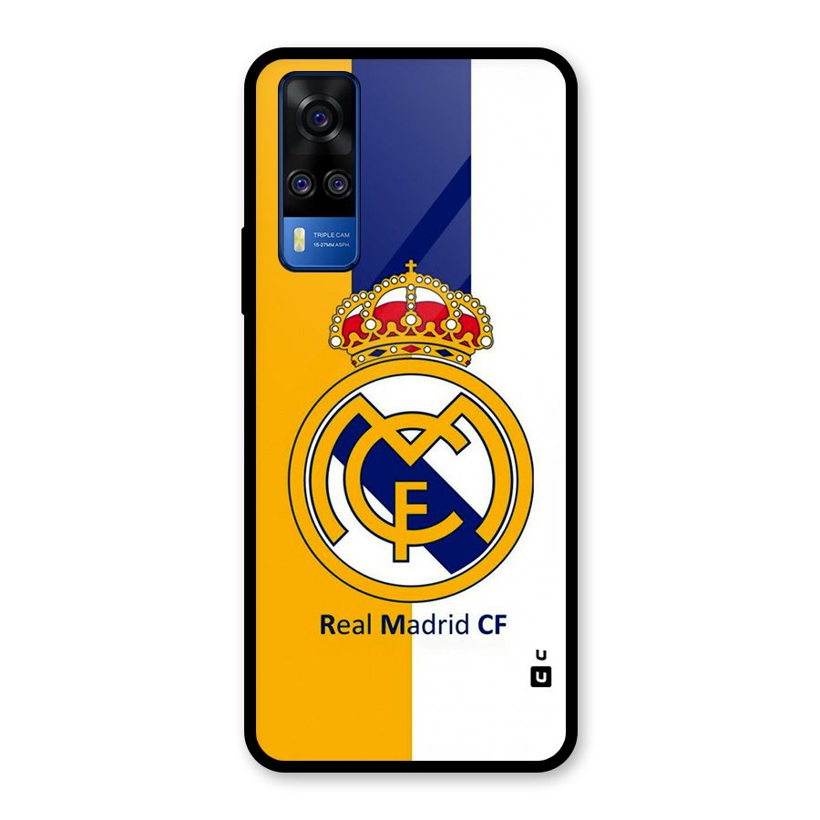 Real Madrid Glass Back Case for Vivo Y31
