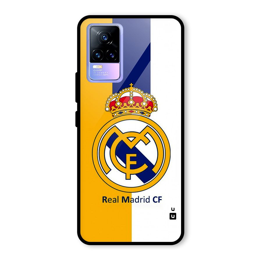 Real Madrid Glass Back Case for Vivo Y73