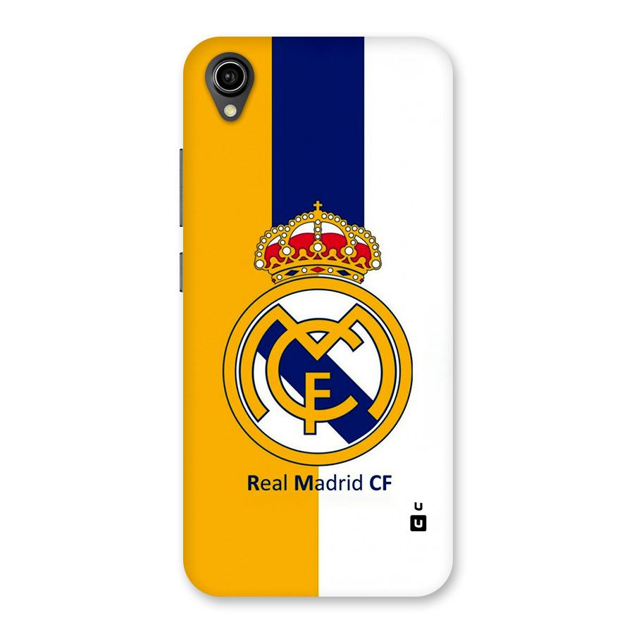 Real Madrid Back Case for Vivo Y90