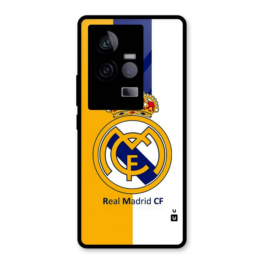 Real Madrid Glass Back Case for Vivo iQOO 11 5G
