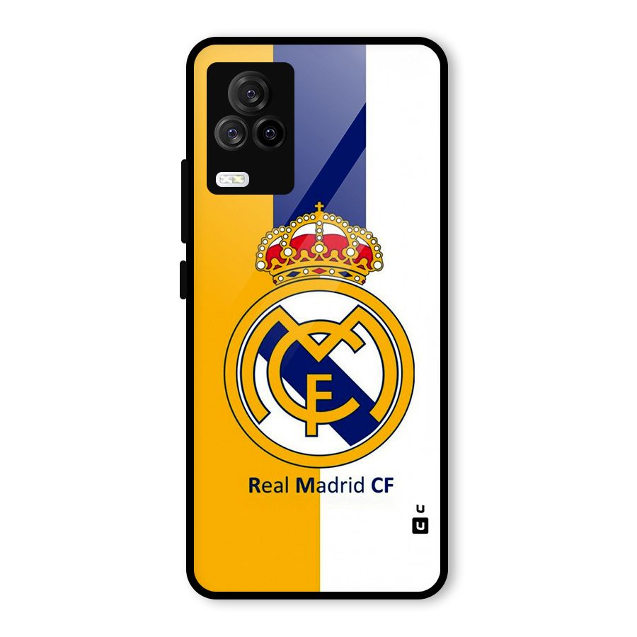 Real Madrid Glass Back Case for Vivo iQOO 7 Legend 5G