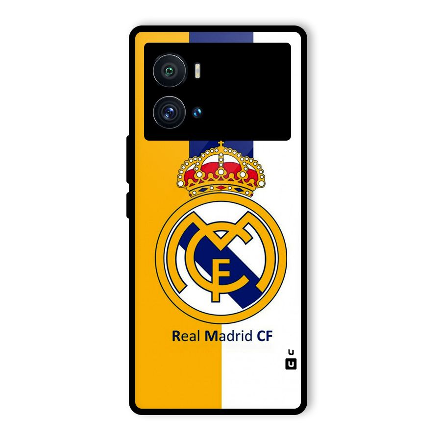 Real Madrid Glass Back Case for Vivo iQOO 9 Pro