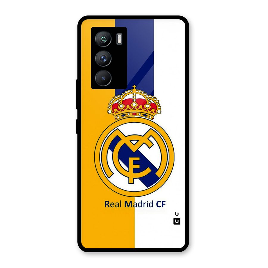 Real Madrid Glass Back Case for Vivo iQOO 9 SE