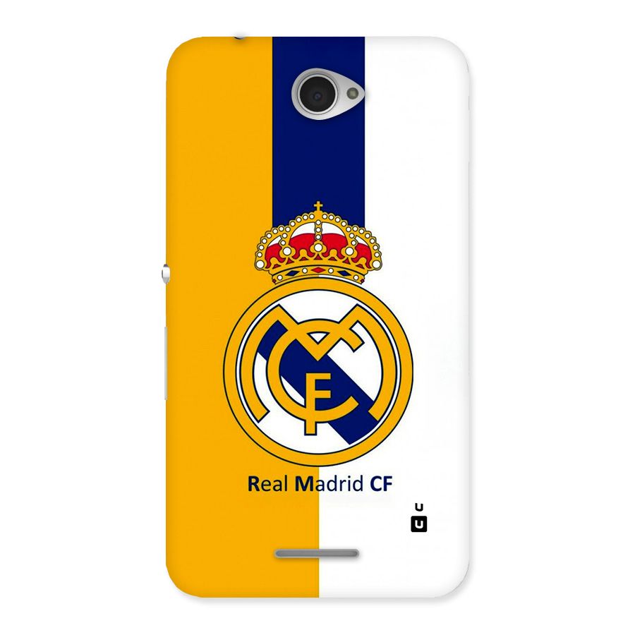Real Madrid Back Case for Xperia E4