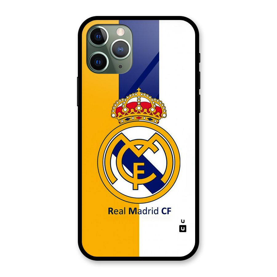 Real Madrid Glass Back Case for iPhone 11 Pro