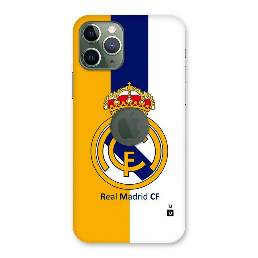 Real Madrid Back Case for iPhone 11 Pro Logo Cut