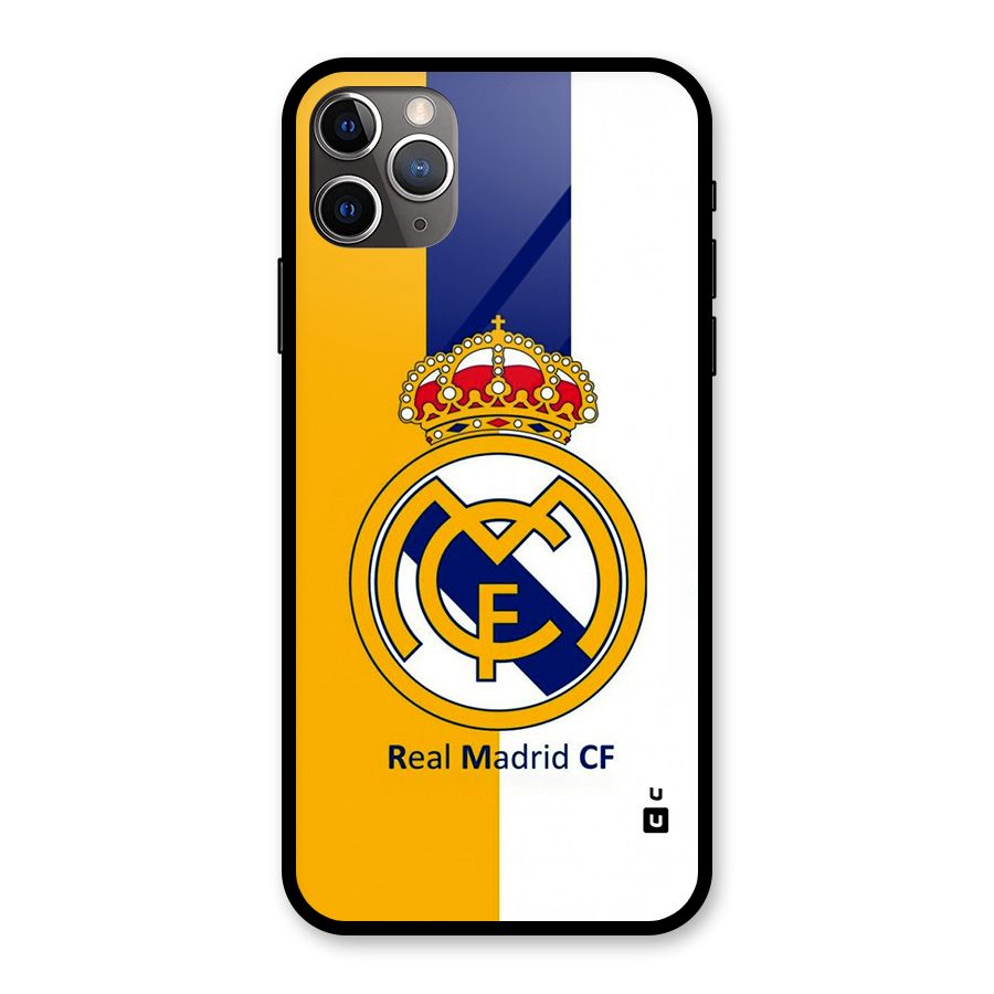 Real Madrid Glass Back Case for iPhone 11 Pro Max