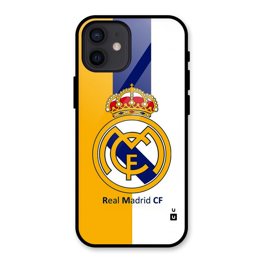 Real Madrid Glass Back Case for iPhone 12