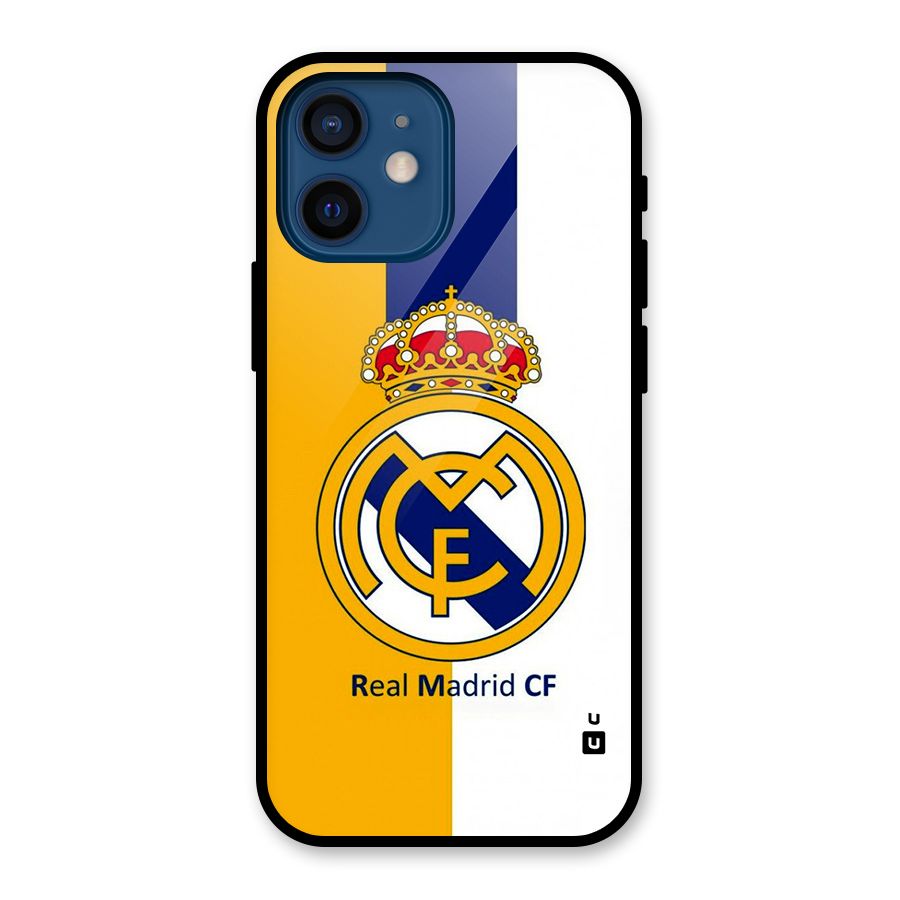 Real Madrid Glass Back Case for iPhone 12 Mini