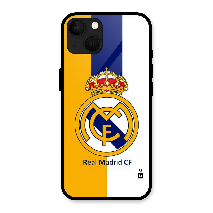Real Madrid Glass Back Case for iPhone 13