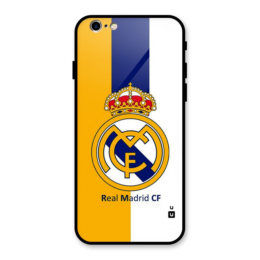 Real Madrid Glass Back Case for iPhone 6 6S